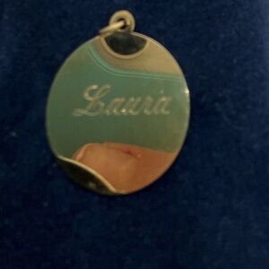 Gold Filled Pendant with name “Laura”